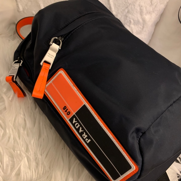 Like New Prada Nylon One Shoulder Backpack - Picture 5 of 5